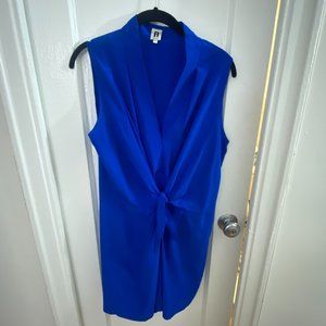 A by Amanda Uprichard Romper Blue M
